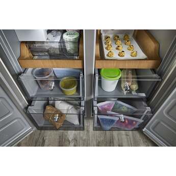 KitchenAid KRQC506MPS 36 Inch Counter Depth French Door Refrigerator — thumbnail 36