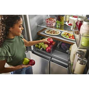 KitchenAid KRQC506MPS 36 Inch Counter Depth French Door Refrigerator — thumbnail 41