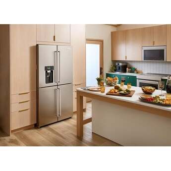 KitchenAid 36 Inch Freestanding French Door Refrigerator with 19.4 Cu. Ft. Capacity, Ice and Water Dispenser, Multi-Zone Cooling System, Sabbath Mode and Energy Star® Qualified: Stainless Steel with PrintShield Finish — thumbnail 11