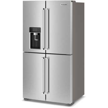 KitchenAid 36 Inch Freestanding French Door Refrigerator with 19.4 Cu. Ft. Capacity, Ice and Water Dispenser, Multi-Zone Cooling System, Sabbath Mode and Energy Star® Qualified: Stainless Steel with PrintShield Finish — thumbnail 19