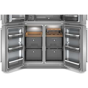 KitchenAid 36 Inch Freestanding French Door Refrigerator with 19.4 Cu. Ft. Capacity, Ice and Water Dispenser, Multi-Zone Cooling System, Sabbath Mode and Energy Star® Qualified: Stainless Steel with PrintShield Finish — thumbnail 22