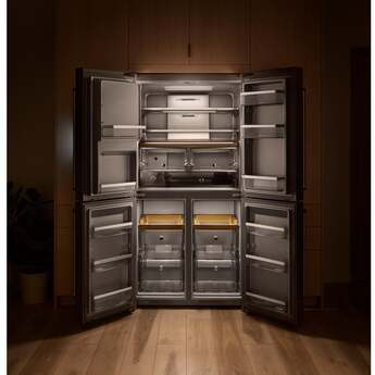 KitchenAid 36 Inch Freestanding French Door Refrigerator with 19.4 Cu. Ft. Capacity, Ice and Water Dispenser, Multi-Zone Cooling System, Sabbath Mode and Energy Star® Qualified: Stainless Steel with PrintShield Finish — thumbnail 23