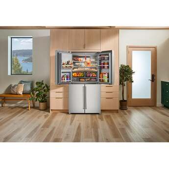 KitchenAid 36 Inch Freestanding French Door Refrigerator with 19.4 Cu. Ft. Capacity, Ice and Water Dispenser, Multi-Zone Cooling System, Sabbath Mode and Energy Star® Qualified: Stainless Steel with PrintShield Finish — thumbnail 24