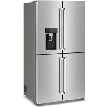 KitchenAid 36 Inch Freestanding French Door Refrigerator with 19.4 Cu. Ft. Capacity, Ice and Water Dispenser, Multi-Zone Cooling System, Sabbath Mode and Energy Star® Qualified: Stainless Steel with PrintShield Finish — thumbnail 27