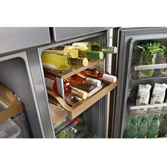 KitchenAid 36 Inch Freestanding French Door Refrigerator with 19.4 Cu. Ft. Capacity, Ice and Water Dispenser, Multi-Zone Cooling System, Sabbath Mode and Energy Star® Qualified: Stainless Steel with PrintShield Finish — thumbnail 44