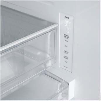 LG 33 Inch Smart French Door Refrigerator with 24.5 cu. ft. Total Capacity, Dual Ice Maker, External Ice/Water Dispenser, Door Cooling+, Sabbath Mode, and ENERGY STAR  Certified: PrintProof? Black Stainless Steel — thumbnail 29