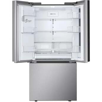 LG 31 Cu. Ft. 3 Door French Door, Instaview With Door-In-Door, And Ice And Water Dispenser, Dual Ice, Pocket Handle, Standard Depth Max: Printproof Stainless Steel — thumbnail 9