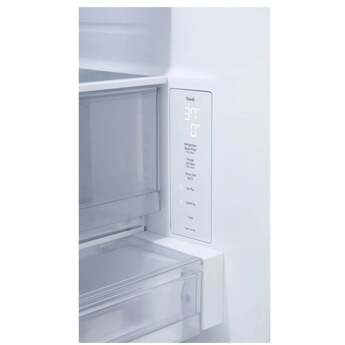 LG 25 Cu. Ft. French Door Counter Depth Max Refrigerator With Zero Clearance, Internal Water Dispenser And Pocket Handles: Stainless Steel — thumbnail 10
