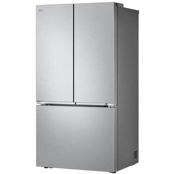 LG 25 Cu. Ft. French Door Counter Depth Max Refrigerator With Zero Clearance, Internal Water Dispenser And Pocket Handles: Stainless Steel — thumbnail 17
