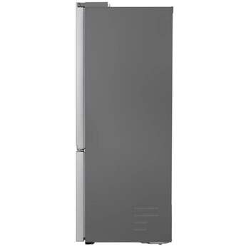 LG 25 Cu. Ft. French Door Counter Depth Max Refrigerator With Zero Clearance, Internal Water Dispenser And Pocket Handles: Stainless Steel — thumbnail 2