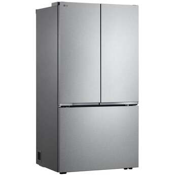 LG 25 Cu. Ft. French Door Counter Depth Max Refrigerator With Zero Clearance, Internal Water Dispenser And Pocket Handles: Stainless Steel — thumbnail 22