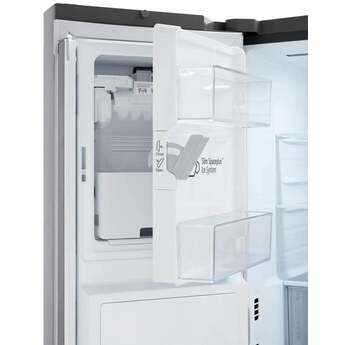 LG 36 Inch 26 Cu.Ft. 3 Door French Door Counter Depth Max Refrigerator, Ice And Water: Stainless Steel — thumbnail 11