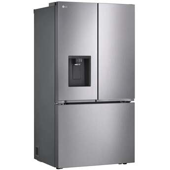 LG 36 Inch 26 Cu.Ft. 3 Door French Door Counter Depth Max Refrigerator, Ice And Water: Stainless Steel — thumbnail 13