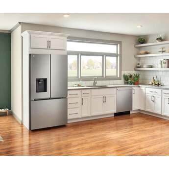 LG 36 Inch 26 Cu.Ft. 3 Door French Door Counter Depth Max Refrigerator, Ice And Water: Stainless Steel — thumbnail 16