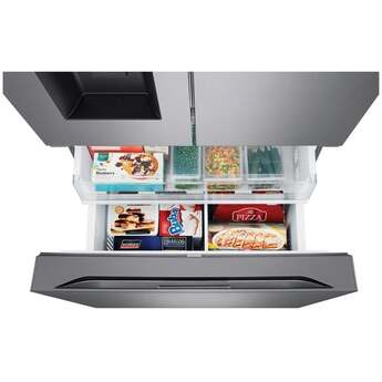 LG 36 Inch 26 Cu.Ft. 3 Door French Door Counter Depth Max Refrigerator, Ice And Water: Stainless Steel — thumbnail 21