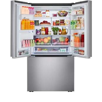 LG 36 Inch 26 Cu.Ft. 3 Door French Door Counter Depth Max Refrigerator, Ice And Water: Stainless Steel — thumbnail 24