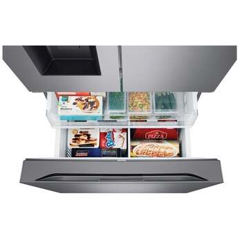 LG 36 Inch 26 Cu.Ft. 3 Door French Door Counter Depth Max Refrigerator, Ice And Water: Stainless Steel — thumbnail 4