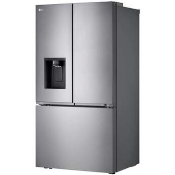 LG 36 Inch 26 Cu.Ft. 3 Door French Door Counter Depth Max Refrigerator, Ice And Water: Stainless Steel — thumbnail 5