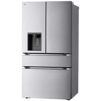 LG 36 Inch 29 Cu.Ft. 4 Door French Door Refrigerator, Ice And Water, Pocket Handle: Nobel Steel — thumbnail 14