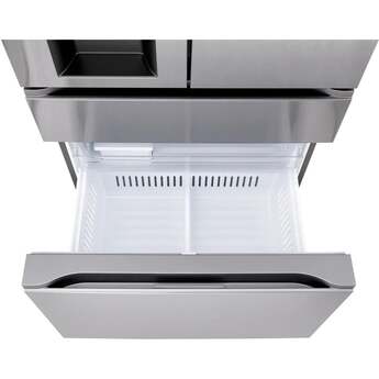 LG 36 Inch 29 Cu.Ft. 4 Door French Door Refrigerator, Ice And Water, Pocket Handle: Nobel Steel — thumbnail 15