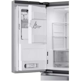 LG 36 Inch 29 Cu.Ft. 4 Door French Door Refrigerator, Ice And Water, Pocket Handle: Nobel Steel — thumbnail 17