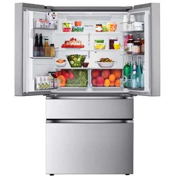 LG 36 Inch 29 Cu.Ft. 4 Door French Door Refrigerator, Ice And Water, Pocket Handle: Nobel Steel — thumbnail 19