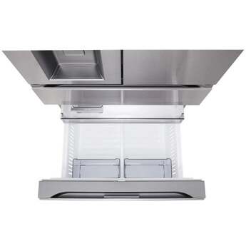LG 36 Inch 29 Cu.Ft. 4 Door French Door Standard Depth Max Refrigerator, Ice And Water, Dual Ice With Mini Craft + Craft Ice: Printproof Stainless Steel — thumbnail 10