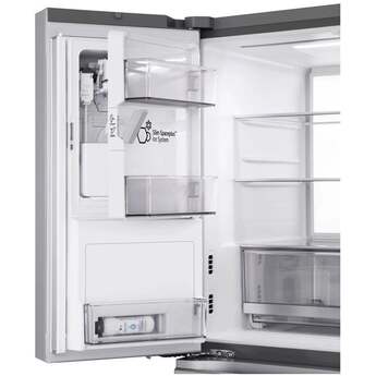 LG 36 Inch 29 Cu.Ft. 4 Door French Door Standard Depth Max Refrigerator, Ice And Water, Dual Ice With Mini Craft + Craft Ice: Printproof Stainless Steel — thumbnail 15