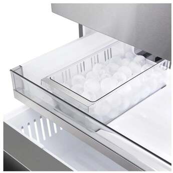 LG 36 Inch 29 Cu.Ft. 4 Door French Door Standard Depth Max Refrigerator, Ice And Water, Dual Ice With Mini Craft + Craft Ice: Printproof Stainless Steel — thumbnail 3