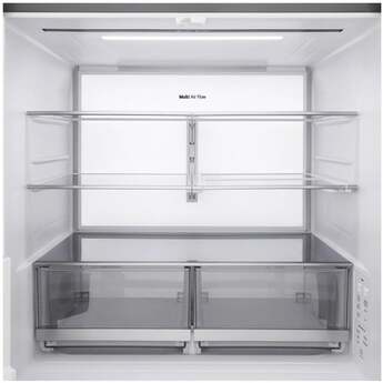 LG 36 Inch 29 Cu.Ft. 4 Door French Door, Standard Depth Max Refrigerator With Mycolor Mirror Instaview, Ice And Water, Dual Ice With Mini Craft + Craft Ice: Printproof Stainless Steel — thumbnail 34