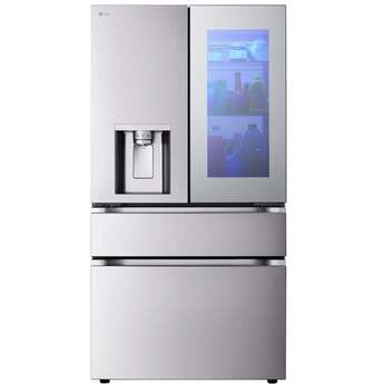 LG 36 Inch 29 Cu.Ft. 4 Door French Door, Standard Depth Max Refrigerator With Mycolor Mirror Instaview, Ice And Water, Dual Ice With Mini Craft + Craft Ice: Printproof Stainless Steel — thumbnail 38