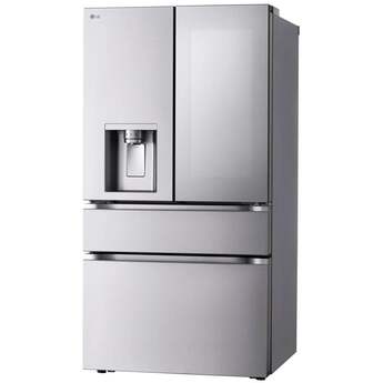 LG 36 Inch 29 Cu.Ft. 4 Door French Door, Standard Depth Max Refrigerator With Mycolor Mirror Instaview, Ice And Water, Dual Ice With Mini Craft + Craft Ice: Printproof Stainless Steel — thumbnail 49