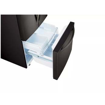 LG 30" 22 cu.ft. Black Stainless Steel French Door Refrigerator - Energy Star — thumbnail 10
