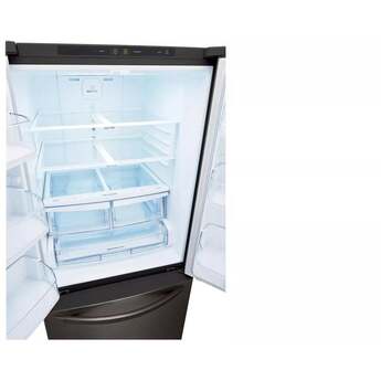 LG 30" 22 cu.ft. Black Stainless Steel French Door Refrigerator - Energy Star — thumbnail 13