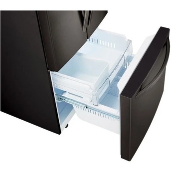 LG 30" 22 cu.ft. Black Stainless Steel French Door Refrigerator - Energy Star — thumbnail 20