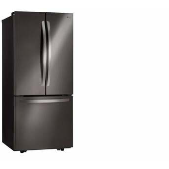 LG 30" 22 cu.ft. Black Stainless Steel French Door Refrigerator - Energy Star — thumbnail 6