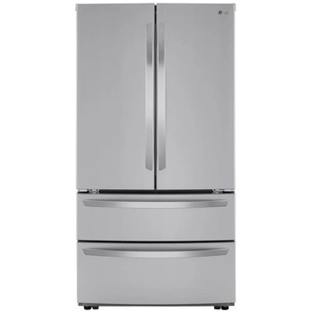 LG 36" 27 cu.ft. Fingerprint Resistant Stainless Steel Four Door French Door Refrigerator - Energy Star