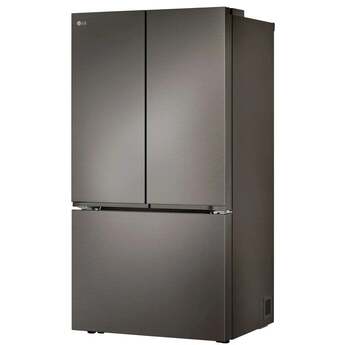 LG 3 Door French Door Refrigerator With 27 Cubic Feet Capacity Internal Water Dispenser Feature Option Counter Depth Depth And 36" Width : Black Stainless Steel — thumbnail 6