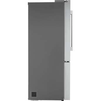 LG 36 Inch 27 Cu. Ft. 3-Door French Refrigerator With Internal Water Dispenser: Stainless Steel — thumbnail 12