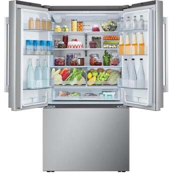 LG 36 Inch 27 Cu. Ft. 3-Door French Refrigerator With Internal Water Dispenser: Stainless Steel — thumbnail 15