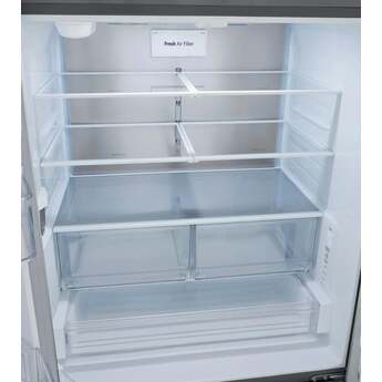 LG 36 Inch 27 Cu. Ft. 3-Door French Refrigerator With Internal Water Dispenser: Stainless Steel — thumbnail 2