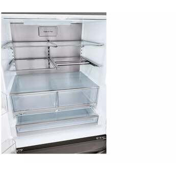 LG LRFXC2416D 36 Inch Black Stainless Steel Counter Depth French Door Refrigerator — thumbnail 12