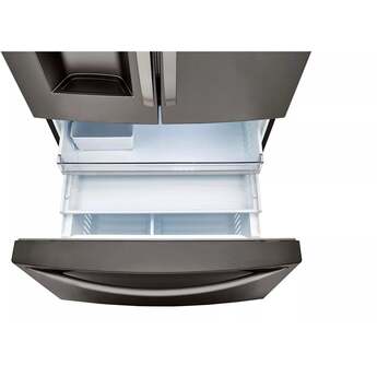 LG LRFXC2416D 36 Inch Black Stainless Steel Counter Depth French Door Refrigerator — thumbnail 13