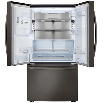 LG LRFXC2416D 36 Inch Black Stainless Steel Counter Depth French Door Refrigerator — thumbnail 23