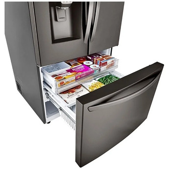 LG LRFXC2416D 36 Inch Black Stainless Steel Counter Depth French Door Refrigerator — thumbnail 30