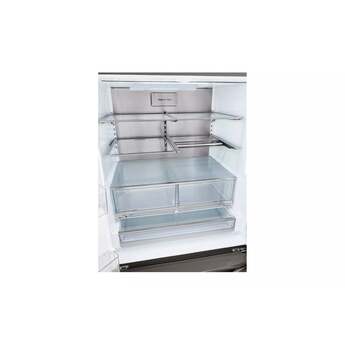 LG LRFXC2416D 36 Inch Black Stainless Steel Counter Depth French Door Refrigerator — thumbnail 36
