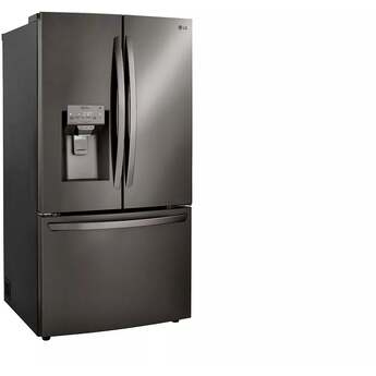 LG LRFXC2416D 36 Inch Black Stainless Steel Counter Depth French Door Refrigerator — thumbnail 7