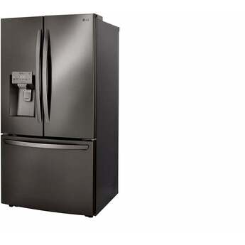 LG LRFXC2416D 36 Inch Black Stainless Steel Counter Depth French Door Refrigerator — thumbnail 8