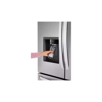 LG LRFXC2606S  36 Inch Counter Depth French Door Refrigerator — thumbnail 8