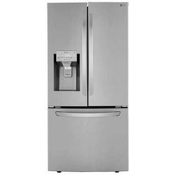 LG 33" 25 cu.ft. Printproof Stainless Steel French Door Refrigerator - Energy Star